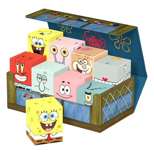 Squaroes - Spongebob Squarepants: Krusty Krab Collectors Case