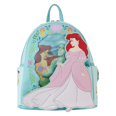 Loungefly - The Little Mermaid Princess Lenticular Series Mini Backpack