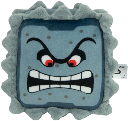 Mario thwomp plush shop