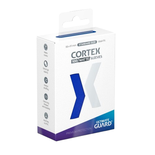 Ultimate Guard - Blue Matte Cortex Sleeves Standard Size (100)