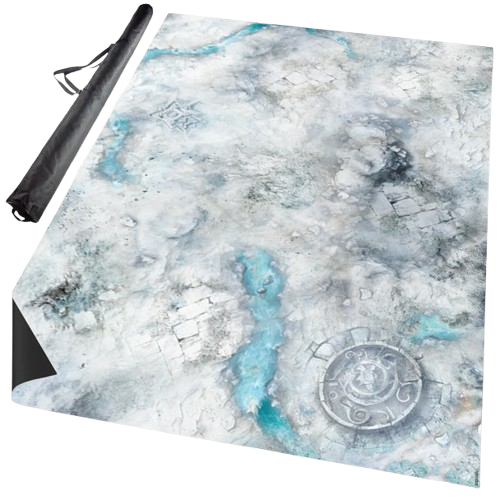 Terraincrate - Snowfield Fantasy Battle Mat 60"x40"