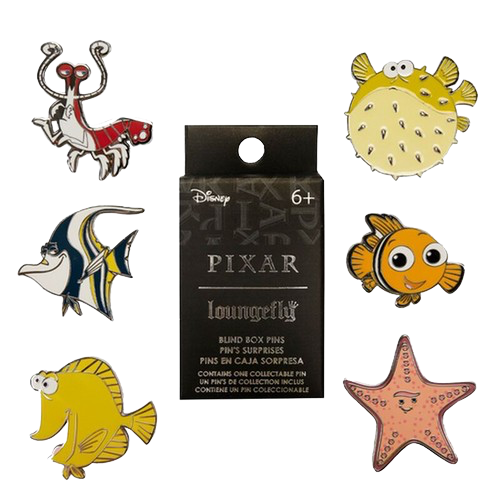 Loungefly - Pixar Finding Nemo Fish Tank Buddies Blind Box Pin