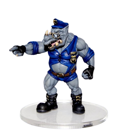 Rumbleslam - Officer Reno Miniature Figure
