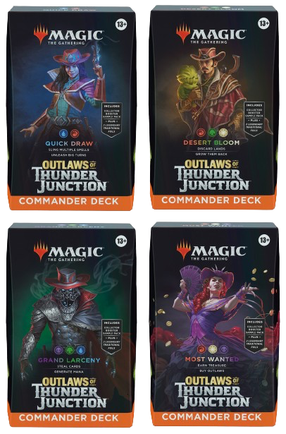 Magic: The Gathering - Outlaws of Thunder Junction Commander Deck