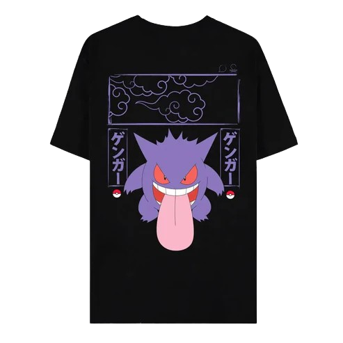 Pokemon - Gengar Japanese Block T-Shirt