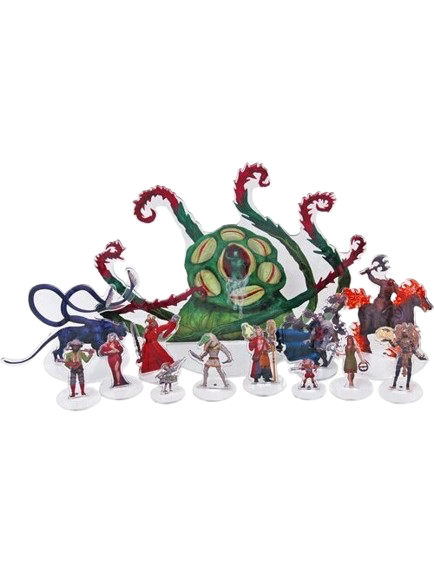 Dungeons & Dragons - 2D Acrylic Miniatures: Van Richten's Guide to Ravencroft Set 2