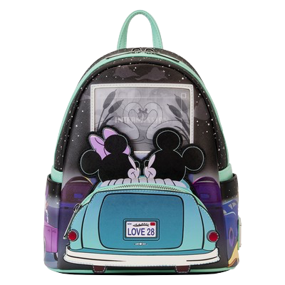 Loungefly - Mickey and Minnie Date Night Drive-In Mini Backpack