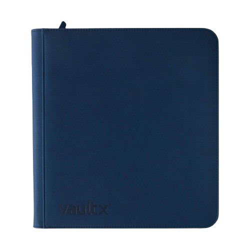 Vault X - Blue 12 Pocket XL Zip Binder