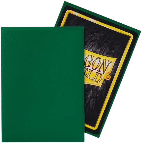 Dragon Shield - Matte Green Sleeves (100)