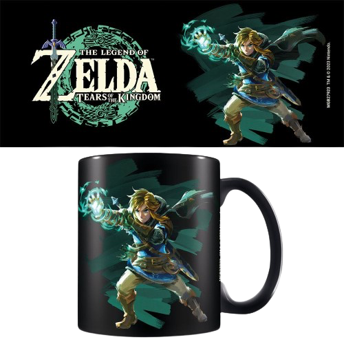 The Legend Of Zelda - Tears Of The Kingdom: Sacred Power Black Mug