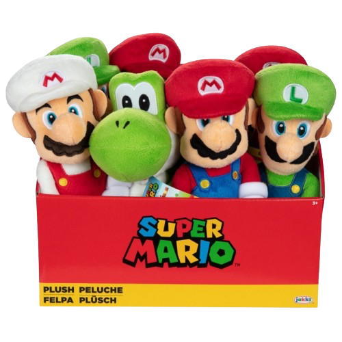 Super Mario - 24cm Assorted Plush