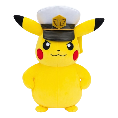 Pokemon - Captain Pikachu 8" Plush