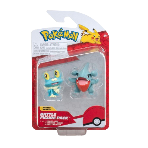 Pokemon - Froakie & Gible Battle Figure