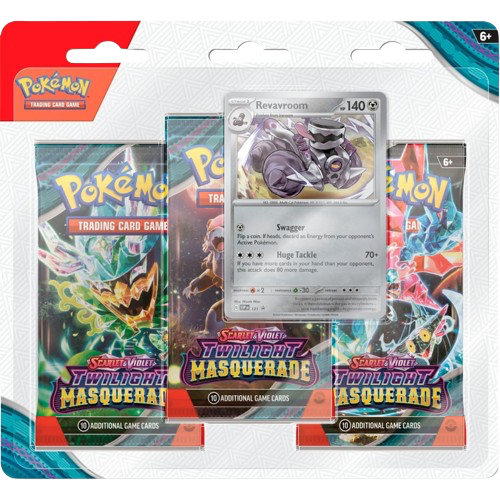 Pokemon - Twilight Masquerade 3 Pack Triple Booster Pack