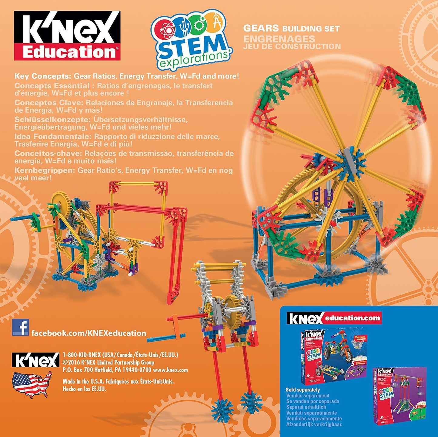 K'NEX - Gears Building Set