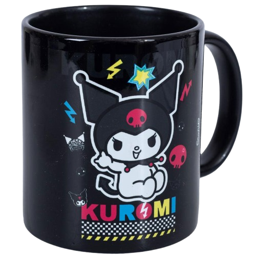 Sanrio - Kuromi CMYK Black Mug