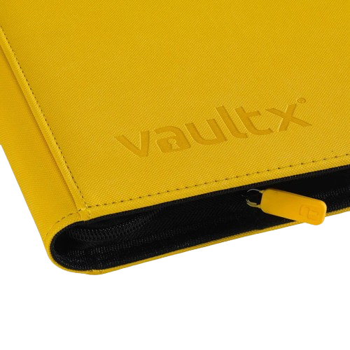 Vault X - Yellow 12 Pocket XL Zip Binder