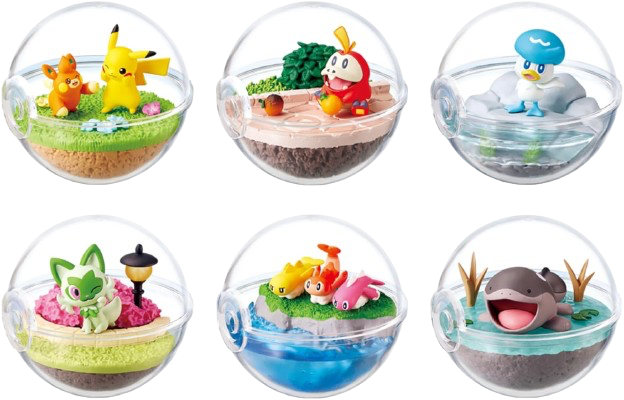 Pokemon - Exploring Paldea Terrarium Collection