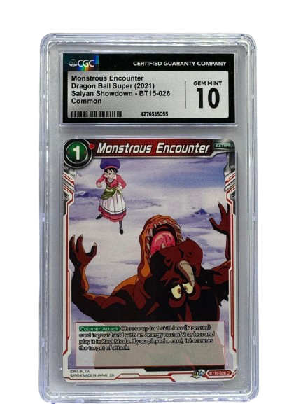 Monstrous Encounter BT15-026 CGC 10