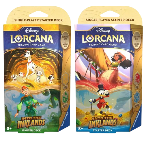 Disney Lorcana - Into the Inklands - Starter Deck - Ruby & Sapphire (Moana & Scrooge)
