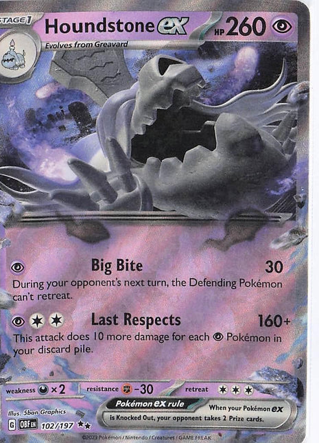 Houndstone ex 102/197