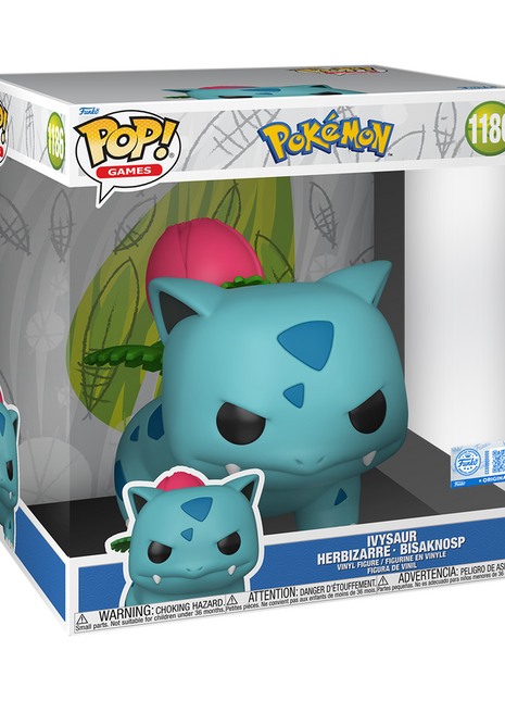 Pokemon - Ivysaur #1186 Jumbo Funko Pop!