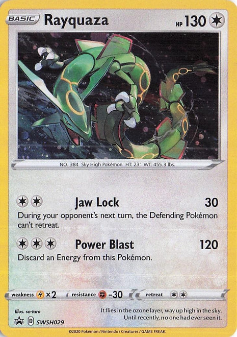Rayquaza SWSH029