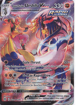 Rapid Strike Urshifu VMAX TG21/TG30