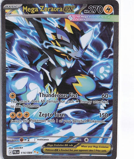 Mega Zeraora ex 114/084