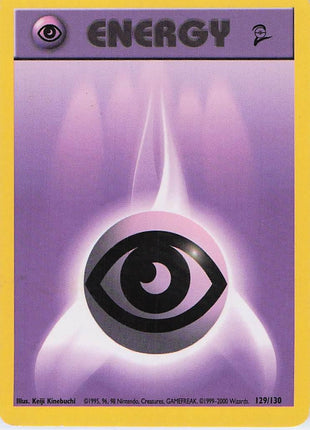 Basic Psychic Energy 129/130