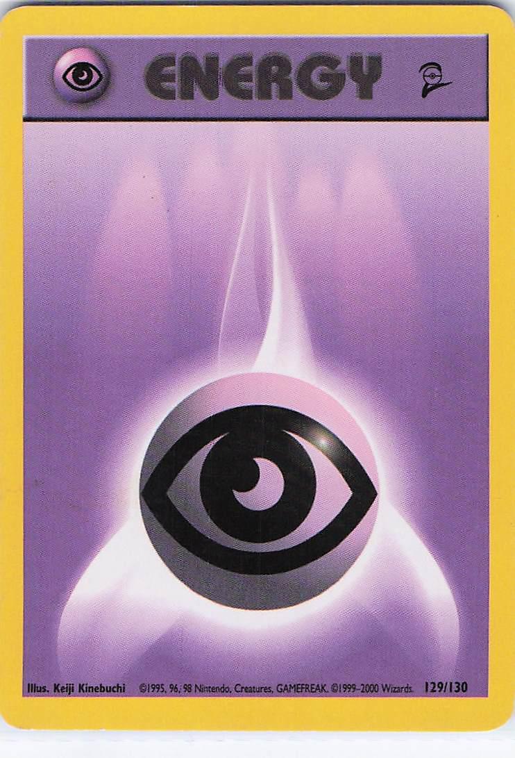Basic Psychic Energy 129/130