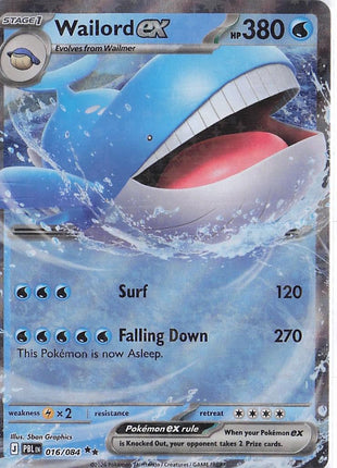 Wailord ex 016/084