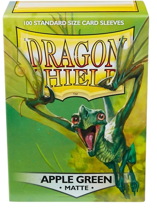 Dragon Shield - Matte Apple Green Sleeves (100)