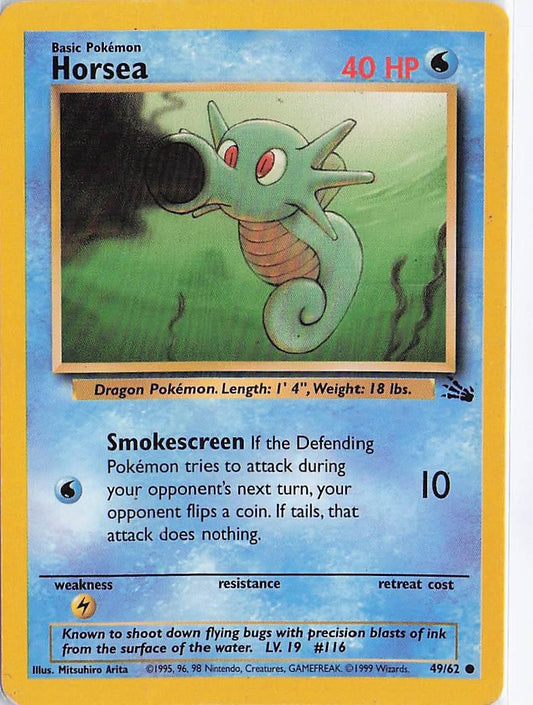 Horsea 49/62