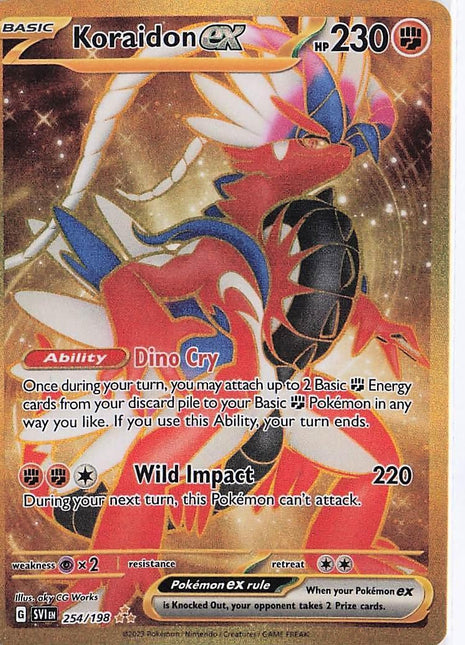 Koraidon ex 254/198
