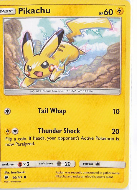 Pikachu 40/147