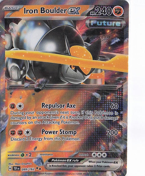 Iron Boulder ex 099/162
