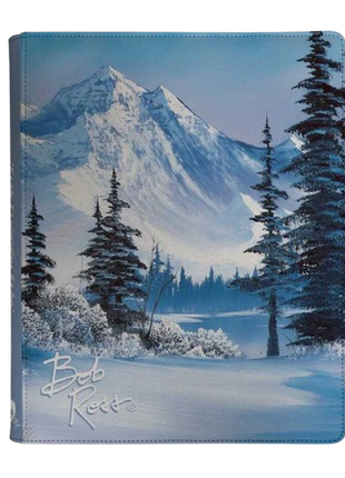 Ultra Pro - Bob Ross Winter Paradise 9-Pocket Zippered PRO-Binder
