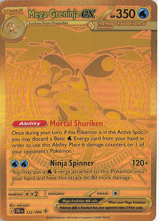 Mega Greninja ex 122/086