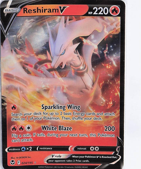 Reshiram V 024/195