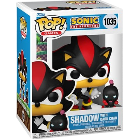 Sonic The Hedgehog - Shadow With Dark Chao #1035 Funko Pop!