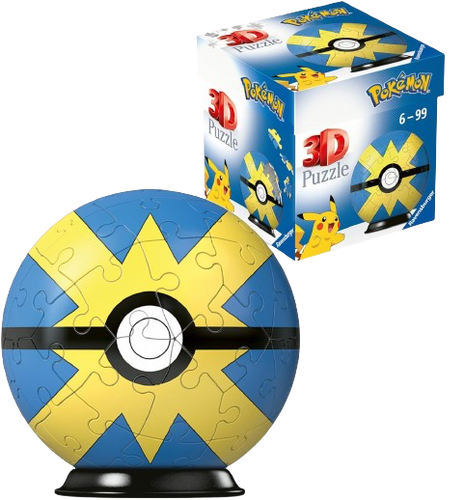 Pokemon - Quick Ball 3D Puzzle (55 Pieces)