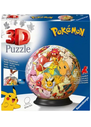 Pokemon - 3D Puzzle Ball (72 Pieces)