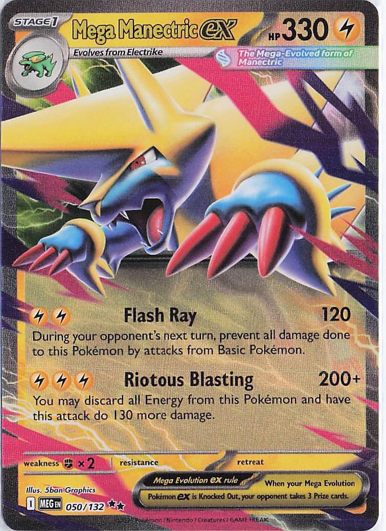 Mega Manectric ex 050/132