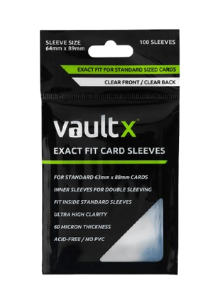 Vault X - Exact Fit Sleeves (100)