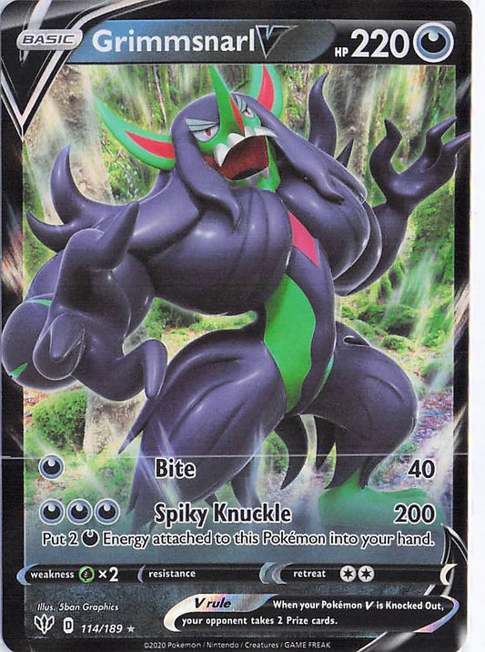 Grimmsnarl V 114/189