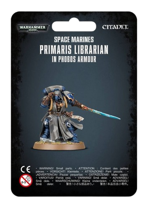 Warhammer 40K - Space Marines: Primaris Librarian In Phobos Armour