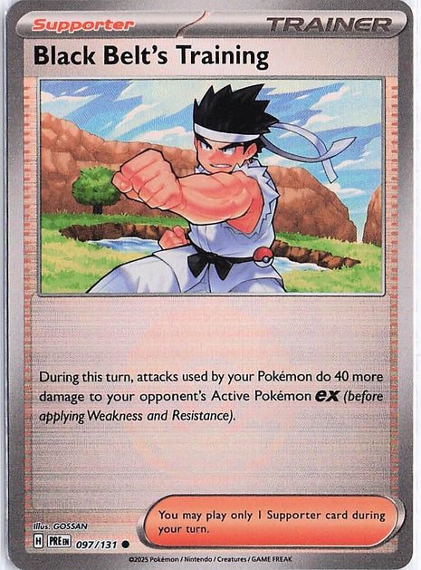 Black Belt’s Training 097/131 (Pokeball)