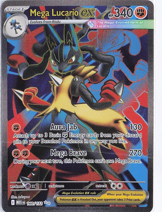 Mega Lucario ex 160/132