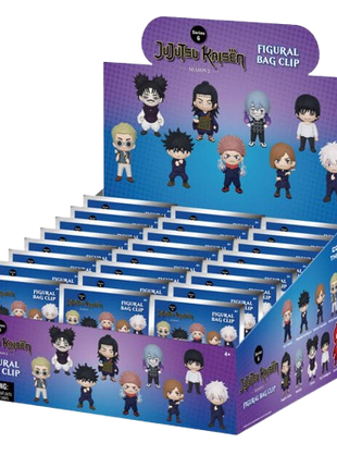 Jujutsu Kaisen - Series 6: 3D Character Bag Clip Blind Bag